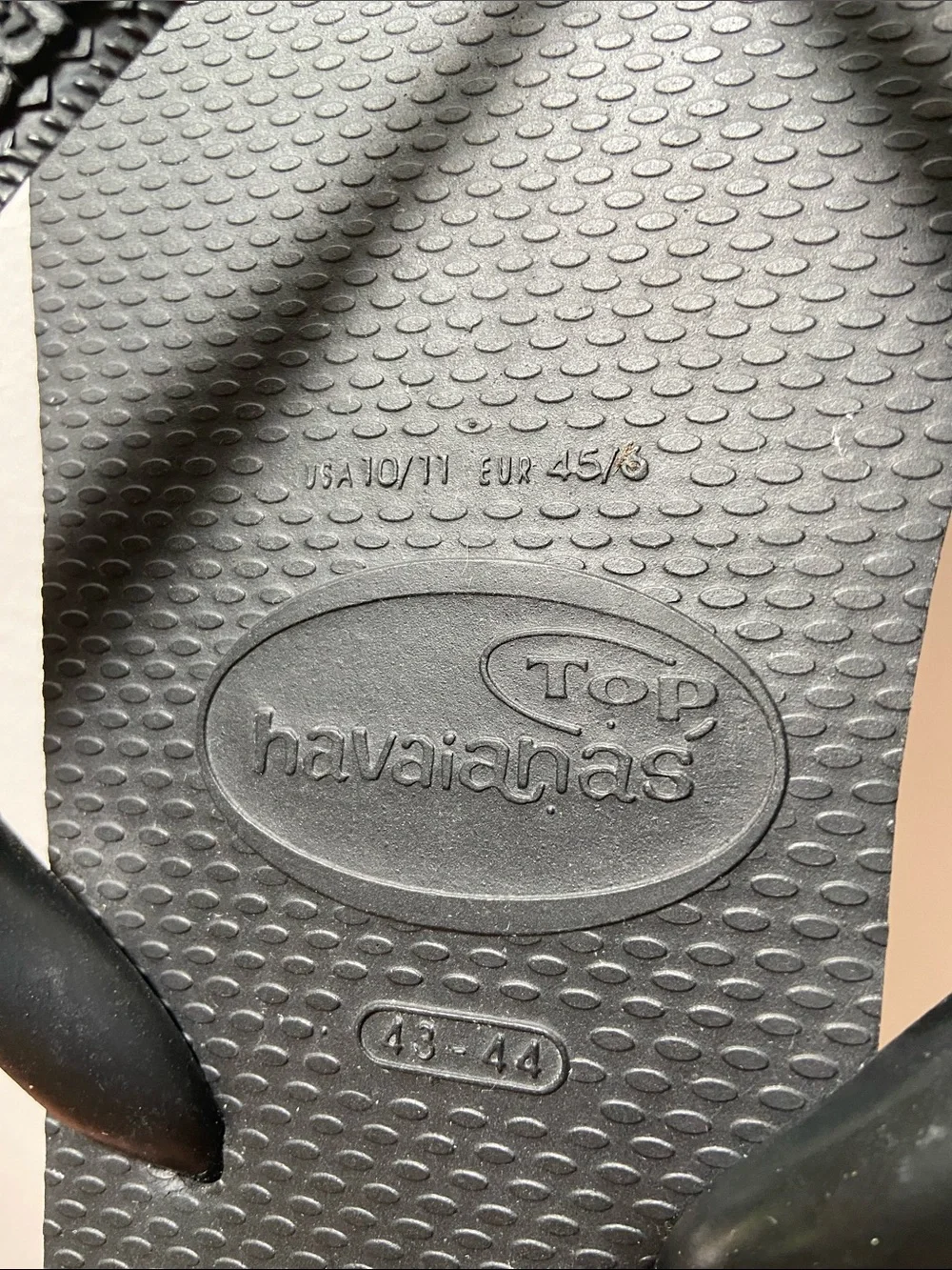 Havaianas Black Classic Flip Flops